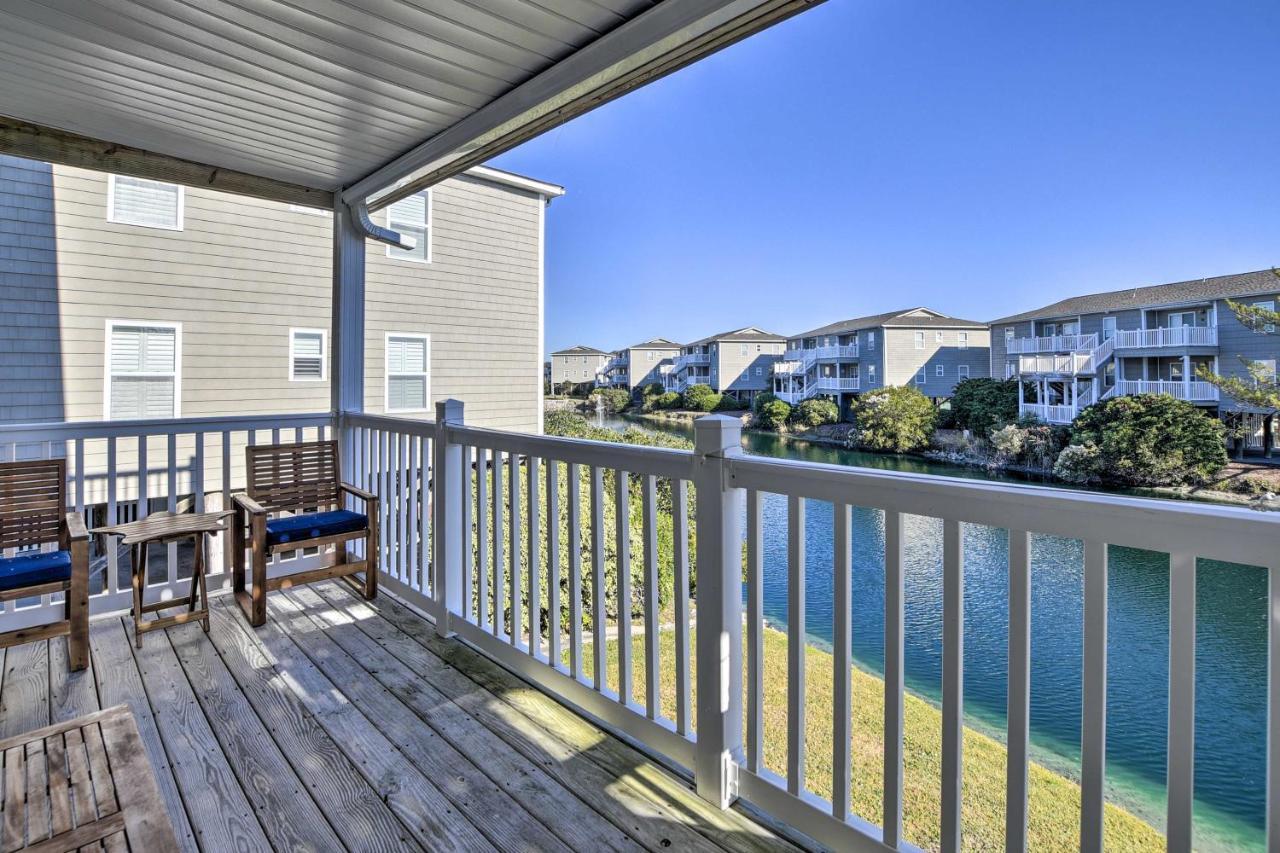 Sunny Condo - Private Ocean Isle Beach Access! 외부 사진