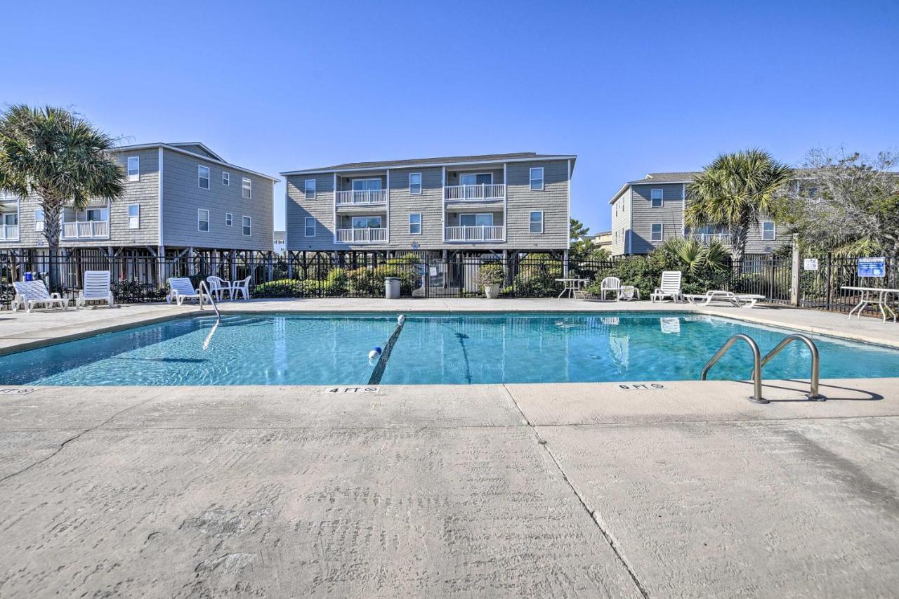 Sunny Condo - Private Ocean Isle Beach Access! 외부 사진
