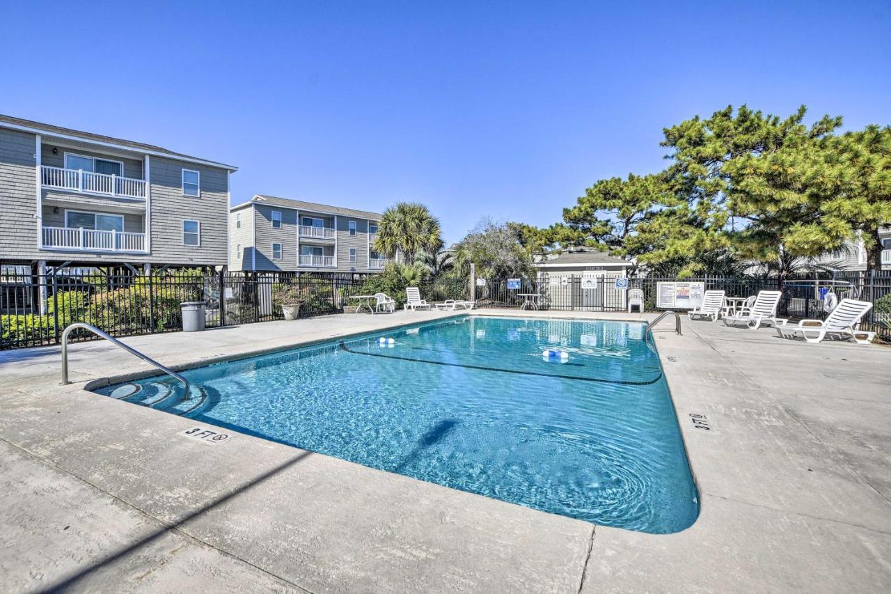 Sunny Condo - Private Ocean Isle Beach Access! 외부 사진