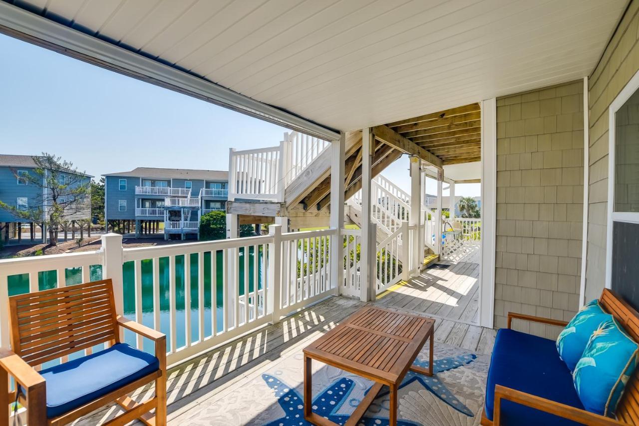 Sunny Condo - Private Ocean Isle Beach Access! 외부 사진